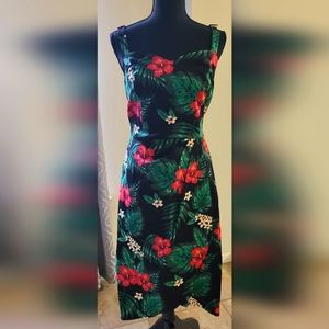 Mahina Tropical Paradise Sarong Dress